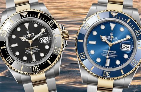 difference rolex sea dweller and submariner|rolex submariner vs deepsea.